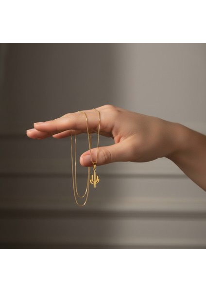 14 Ayar Altın Kolye Ucu Kaktüs GM1468 1 gr fiyatları