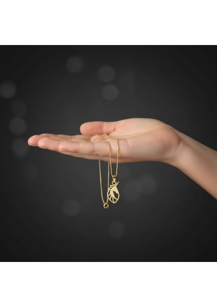 14 Ayar Altın Kolye Ucu Tek Boynuzlu At GM2543 0.5 gr fiyatları