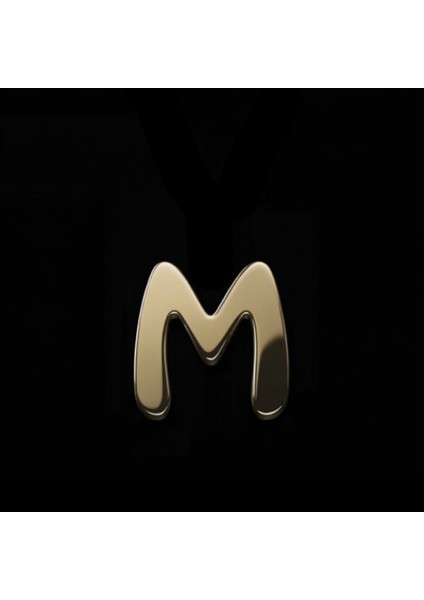 8 Ayar Altın Kolye Ucu Harf M GM2986 0.5 gr fırsatları