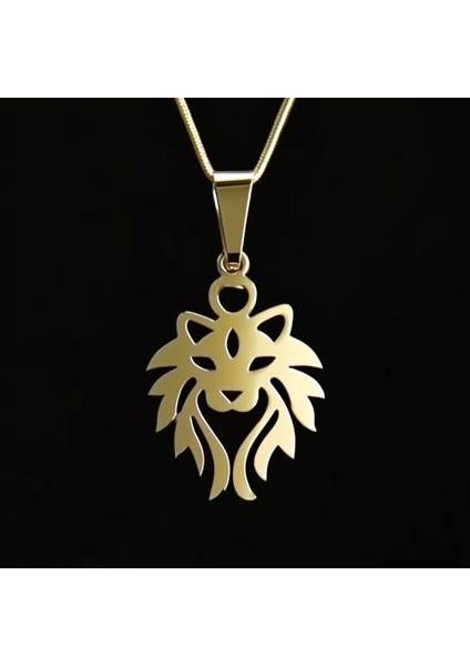 14 Ayar Altın Kolye Ucu Aslan GM2008 1 gr fırsatları