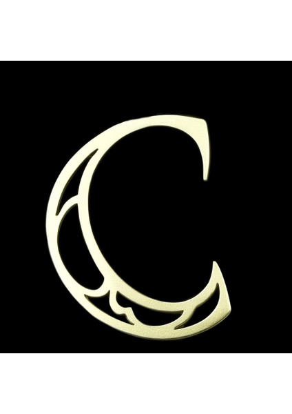 14 Ayar Altın Kolye Ucu "C"harfi GM667 1 gr fırsatları