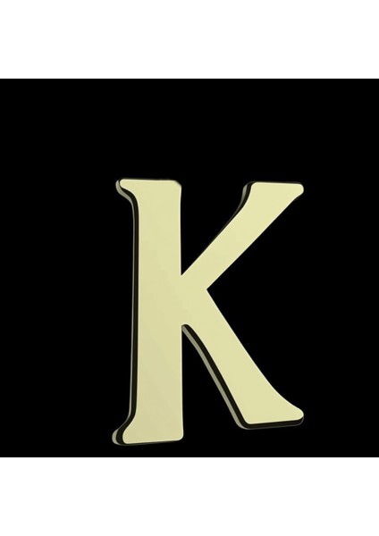 14 Ayar Altın Kolye Ucu "K"harfi GM746 1 gr fırsatları