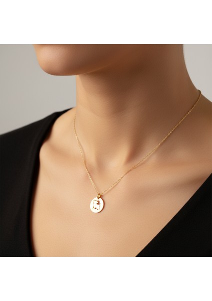 Tabitela 8 Ayar Altın Kolye Ucu Köpek GM455 1 gr