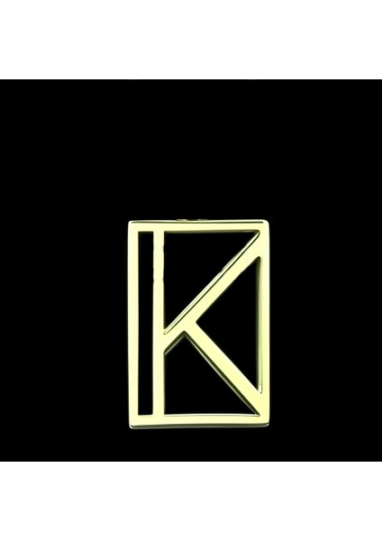 14 ayar altın kolye "K"harfi GM740 1 gr fırsatları