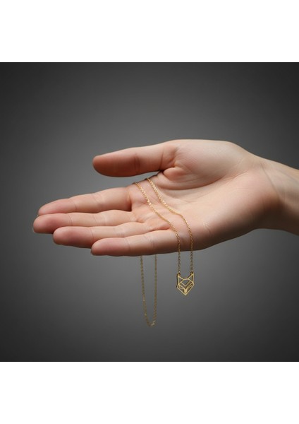 14 Ayar Altın Kolye Ucu Tülkü GM1969 0.5 gr fiyatları