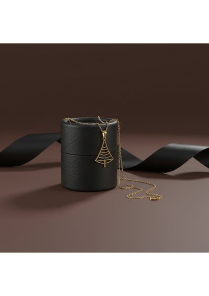 14 ayar altın kolye yılbaşı Ağacı ya Noel Ağacı GM286 1 gr modelleri