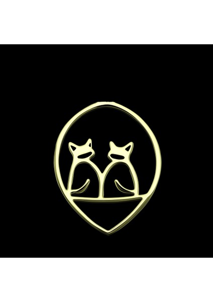 14 ayar altın kolye kedi GM596 1 gr fırsatları