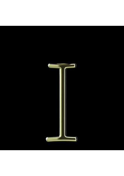 14 Ayar Altın Kolye Ucu "I"harfi GM633 1 gr fırsatları