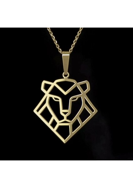 14 Ayar Altın Kolye Ucu Aslan GM3140 0.5 gr fırsatları