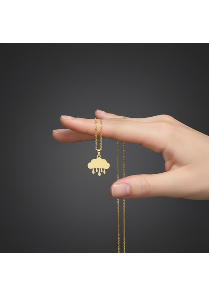 14 ayar altın kolye bulut GM526 1 gr fiyatları