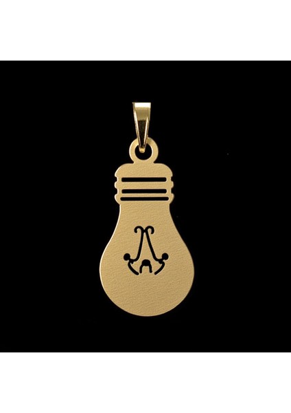 8 Ayar Altın Kolye Ucu Ampul GM1634 1 gr fırsatları