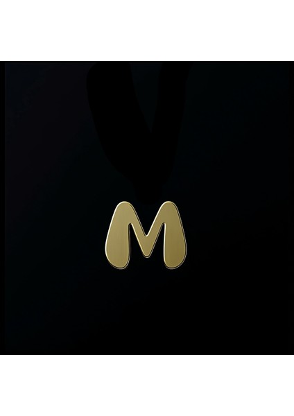 8 Ayar Altın Kolye Ucu Harf M GM2992 1 gr fırsatları
