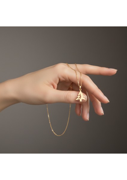 14 ayar altın kolye yılbaşı Ağacı ya Noel Ağacı GM293 1 gr fiyatları