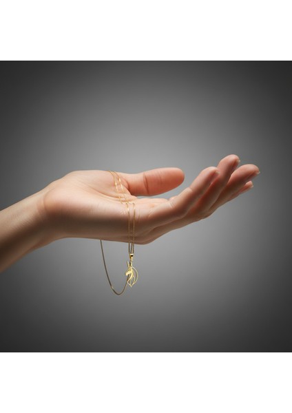 8 Ayar Altın Kolye Ucu Tek Boynuzlu At GM2552 1 gr fiyatları