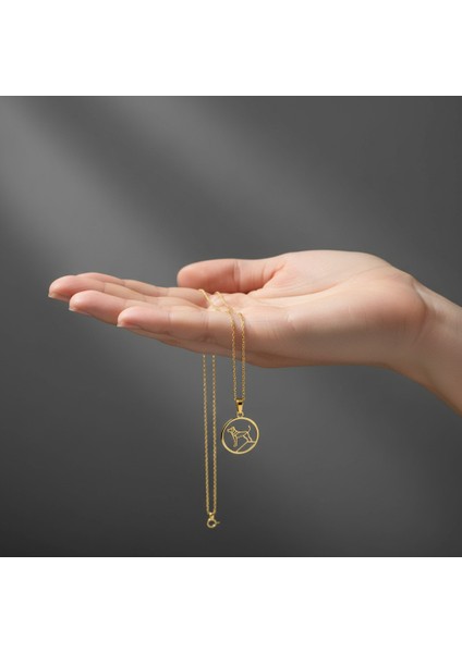 Tabitela 8 Ayar Altın Kolye Ucu Köpek GM460 1 gr fiyatları