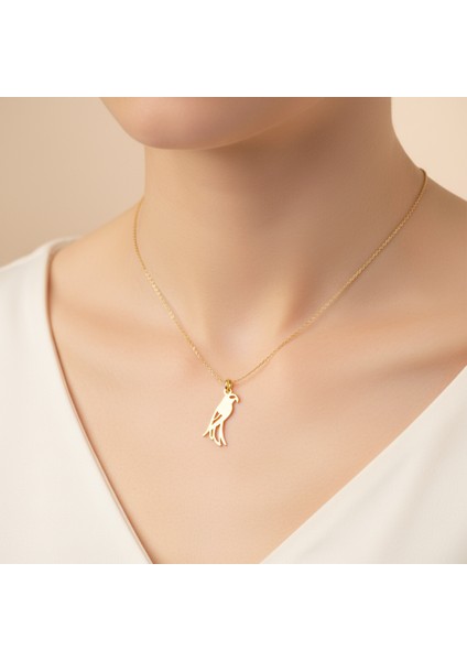 14 Ayar Altın Kolye Ucu papağan GM275 1 gr