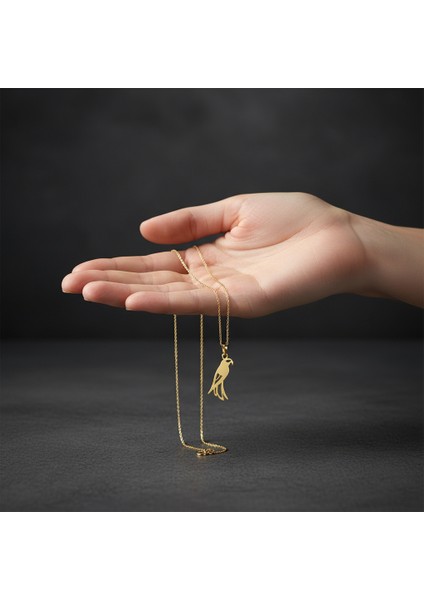 14 Ayar Altın Kolye Ucu papağan GM275 1 gr fiyatları