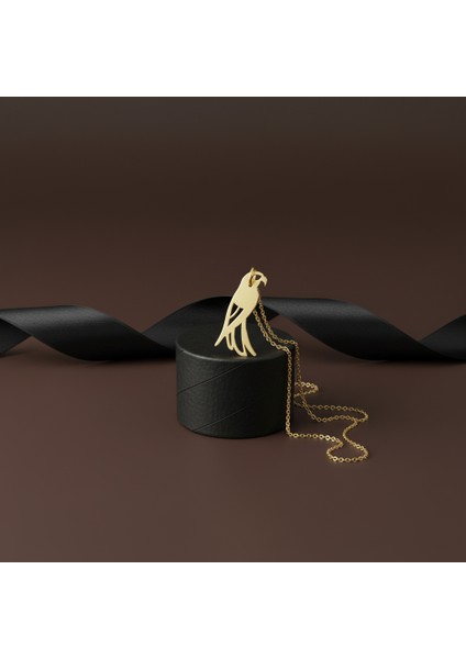 14 Ayar Altın Kolye Ucu papağan GM275 1 gr modelleri