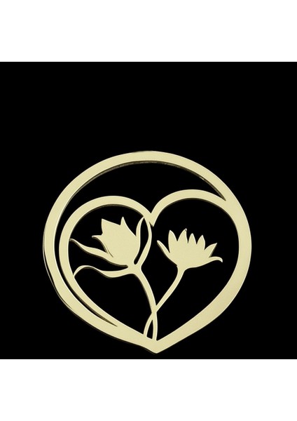 14 Ayar Altın Kolye Ucu kalp GM789 1 gr fırsatları