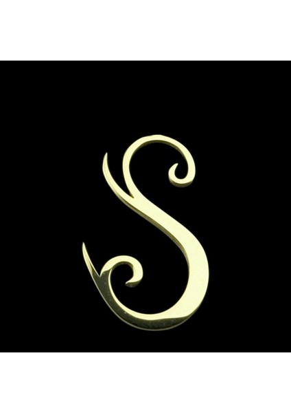 14 ayar altın kolye "S"harfi GM656 1 gr fırsatları