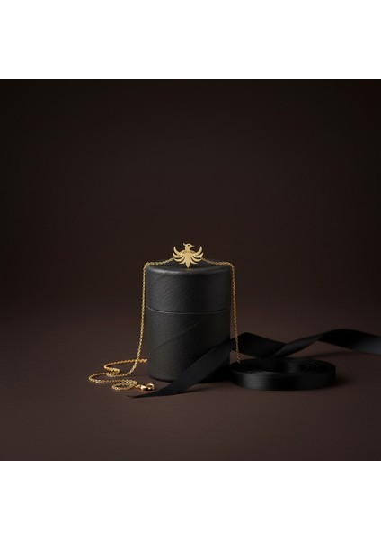 14 Ayar Altın Kolye Ucu Anka Kuşu GM1429 1 gr modelleri