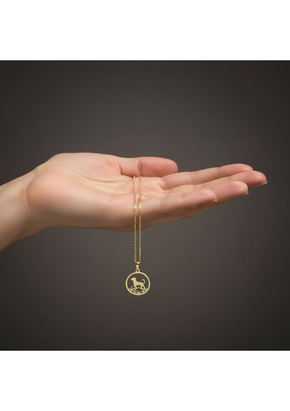 14 Ayar Altın Kolye Ucu köpek GM481 1 gr fiyatları