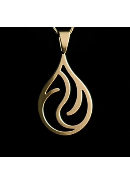 8 Ayar Altın Kolye Ucu Ateş Alevi GM1735 0.5 gr fırsatları