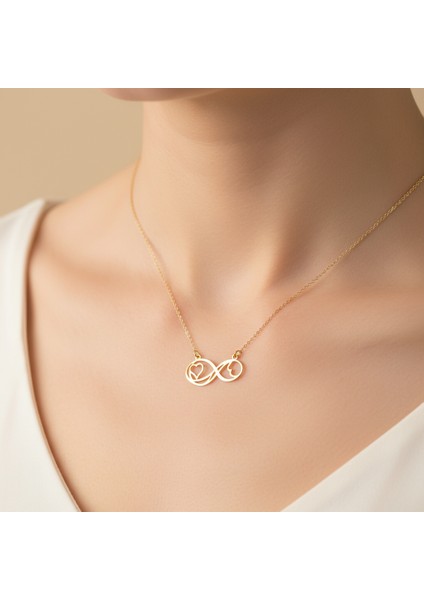 14 Ayar Altın Kolye Ucu Limitsiz GM1256 0.5 gr