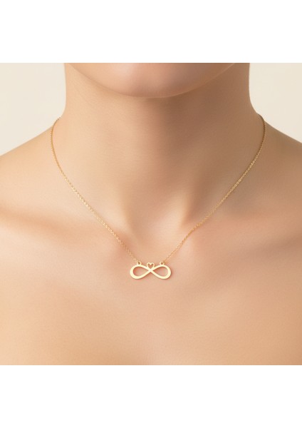 Tabitela 8 Ayar Altın Kolye Ucu Limitsiz GM1263 0.5 gr