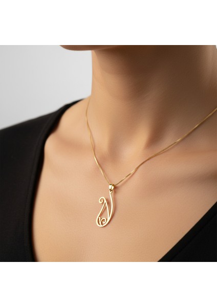 8 Ayar Altın Kolye Ucu Güzel Tasarımlar GM3198 1 gr