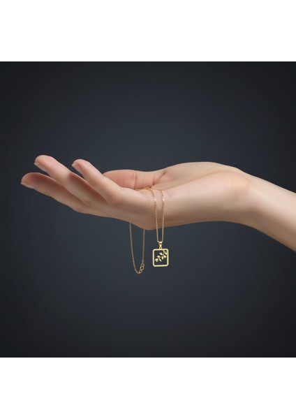 Tabitela 8 Ayar Altın Kolye Ucu Yaprak GM1191 0.5 gr fiyatları