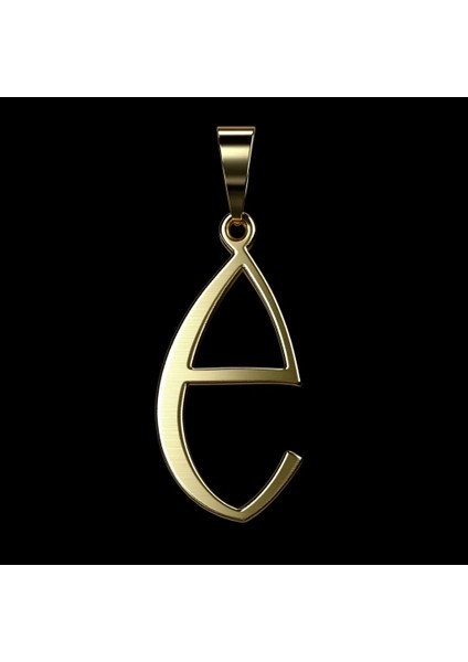 14 Ayar Altın Kolye Ucu Harf E GM2888 1 gr fırsatları