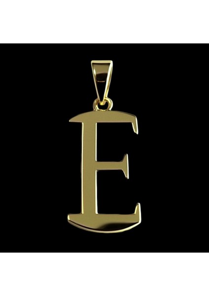 14 Ayar Altın Kolye Ucu Harf E GM2887 0.5 gr fırsatları