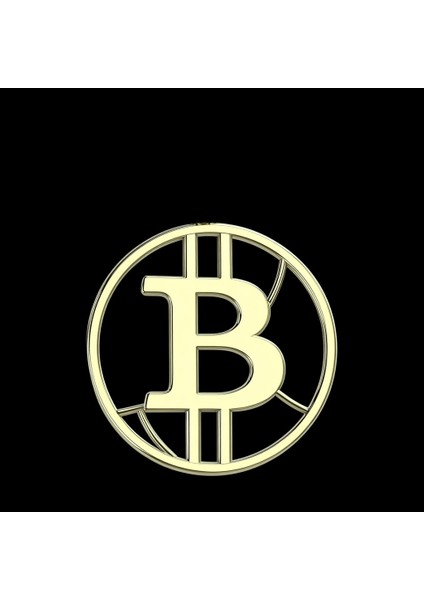 14 Ayar Altın Kolye Ucu bitcoin GM190 1 gr fırsatları