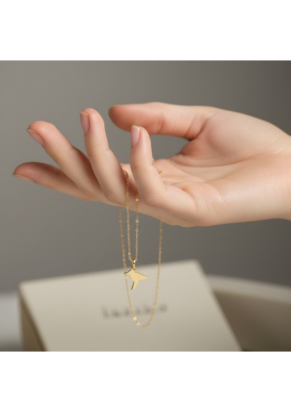 14 Ayar Altın Kolye Ucu kuş GM234 1 gr fiyatları