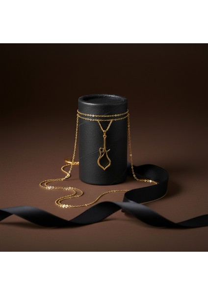 14 Ayar Altın Kolye Ucu Gitar GM973 0.5 gr modelleri