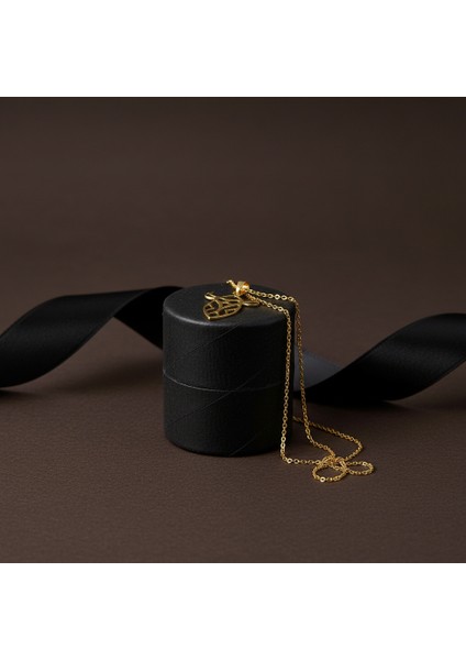 8 Ayar Altın Kolye Ucu Inek GM2283 1 gr modelleri