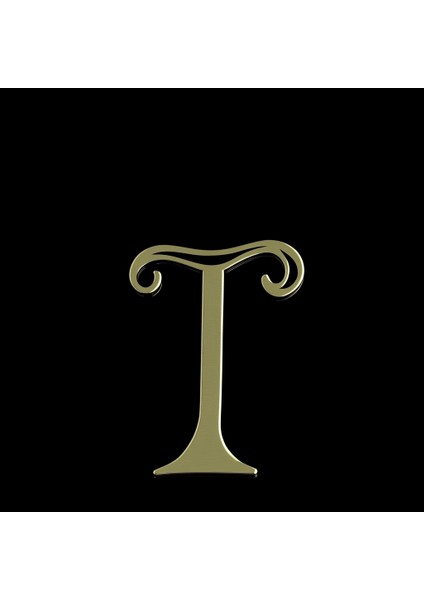 14 Ayar Altın Kolye Ucu Harf T GM3099 0.5 gr fırsatları