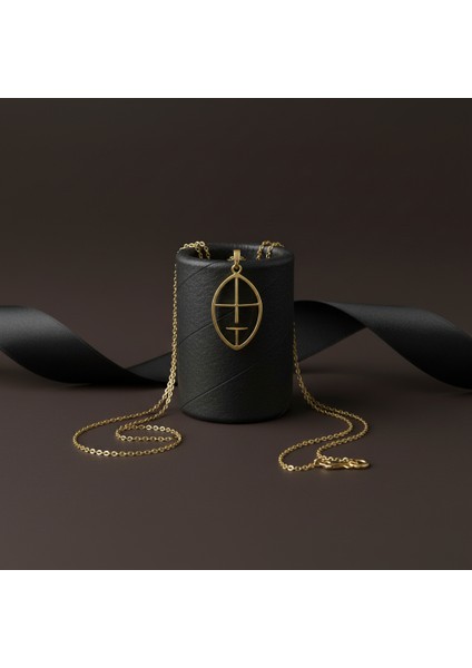 14 Ayar Altın Kolye Ucu yüz GM52 1 gr modelleri