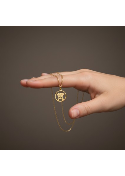 14 Ayar Altın Kolye Ucu köpek GM468 1 gr fiyatları