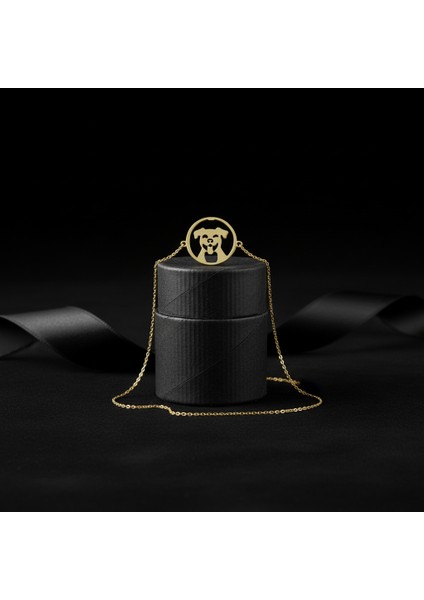 14 Ayar Altın Kolye Ucu köpek GM468 1 gr modelleri