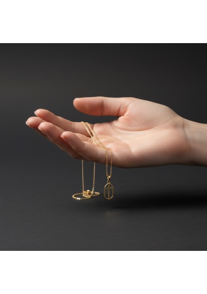 14 Ayar Altın Kolye Ucu kapı GM794 1 gr fiyatları