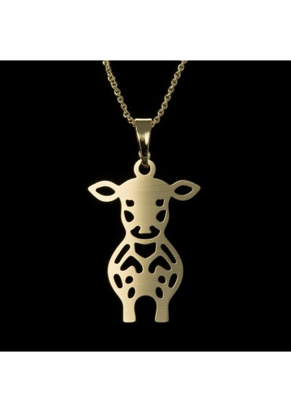 8 Ayar Altın Kolye Ucu Inek GM2303 1 gr fırsatları