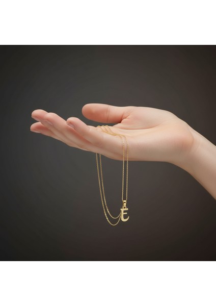 14 Ayar Altın Kolye Ucu "E"harfi GM748 1 gr fiyatları