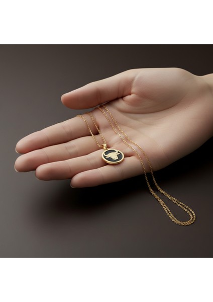 14 Ayar Altın Kolye Ucu Boğa GM3120 1 gr fiyatları