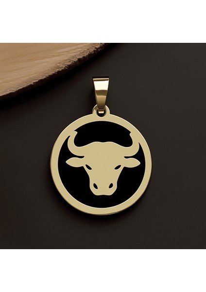 14 Ayar Altın Kolye Ucu Boğa GM3120 1 gr fırsatları