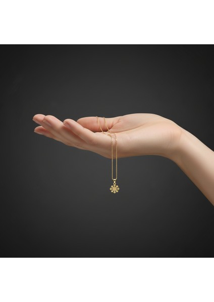 14 Ayar Altın Kolye Ucu Kar Tanesi GM250 0.5 gr fiyatları