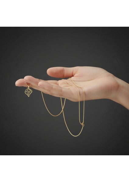 Tabitela 14 Ayar Altın Kolye Ucu Kalp GM991 1 gr fiyatları