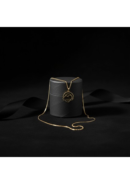 14 Ayar Altın Kolye Ucu bulut GM791 1 gr modelleri