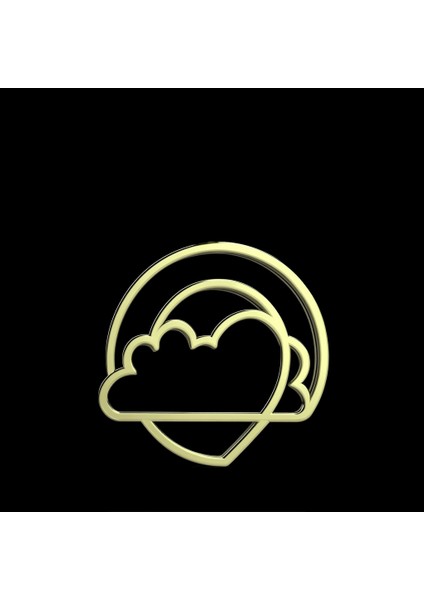 14 Ayar Altın Kolye Ucu bulut GM791 1 gr fırsatları